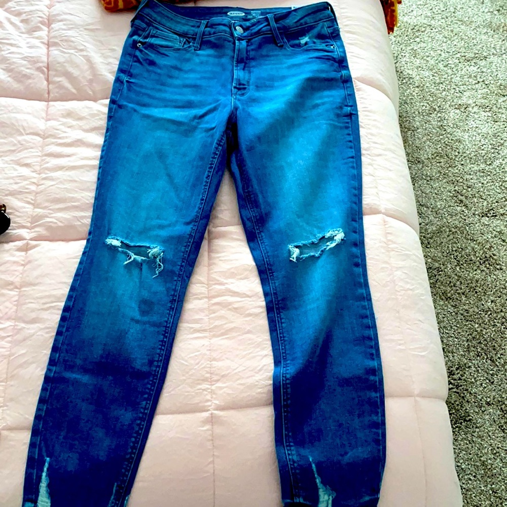 New Old Navy Rockstar Skinny Jeans